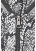 Moderne Blouson-Jacke mit Snake-Print /