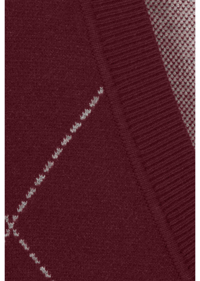Trendy Pullunder mit V-Ausschnitt / 