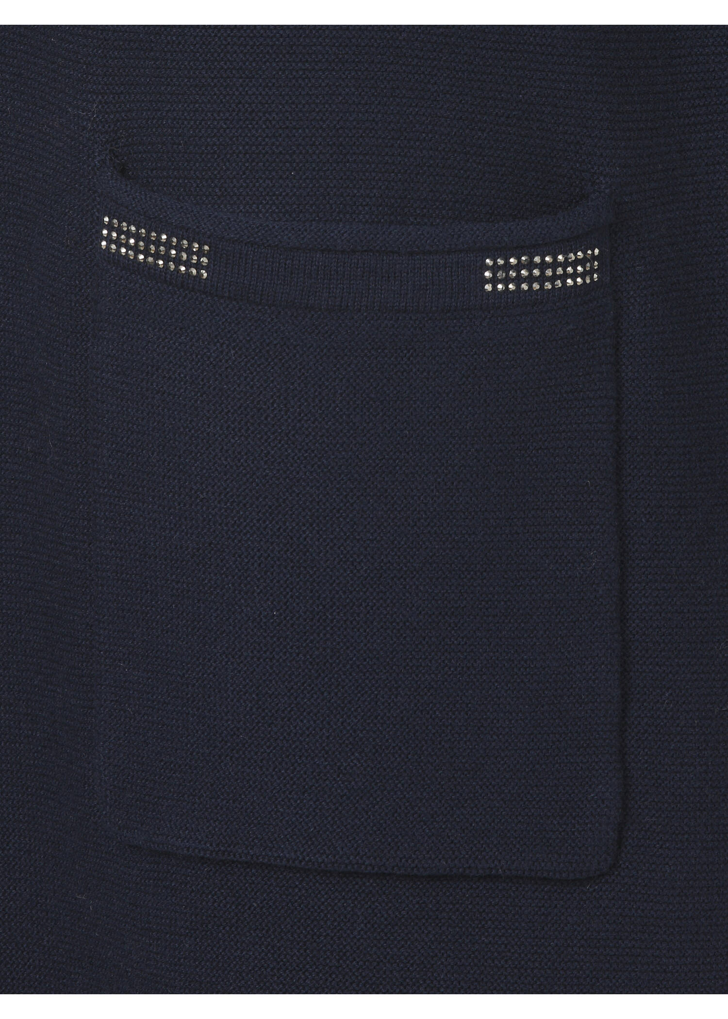 Weicher Baumwoll-Pullover mit Kelchkragen / 
