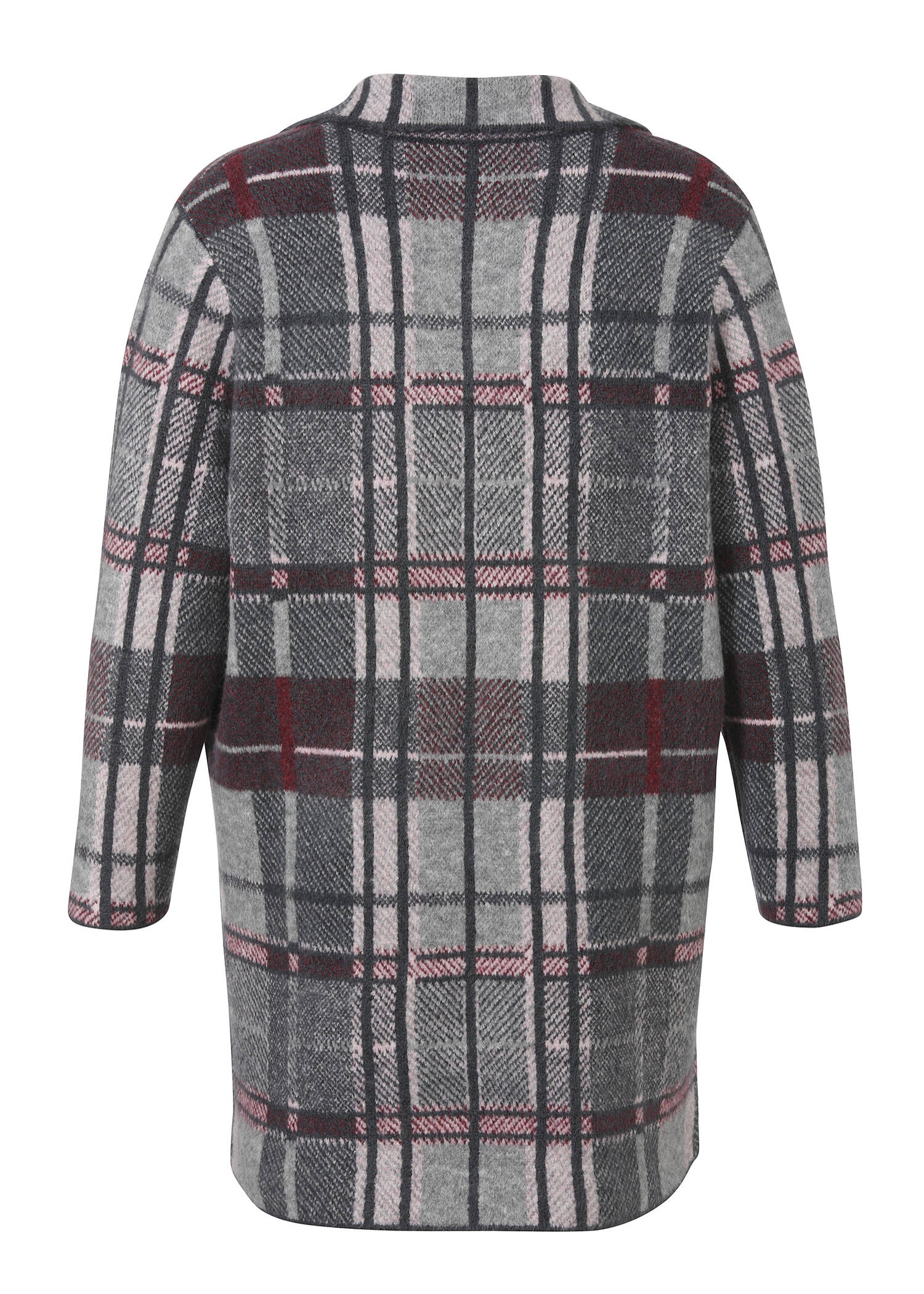 Leichte Mantel-Jacke Karomuster /
