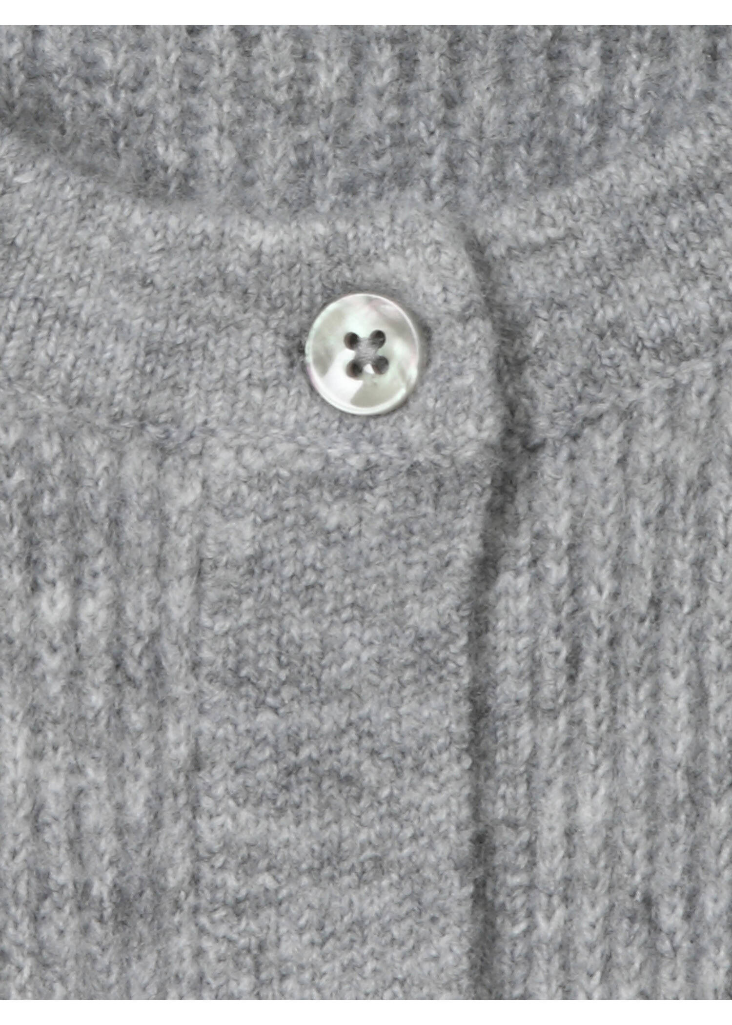 Feinstrickweste mit Rippenstruktur /
