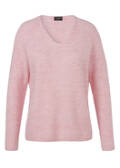 Feinstrickpullover mit Rippenstruktur /