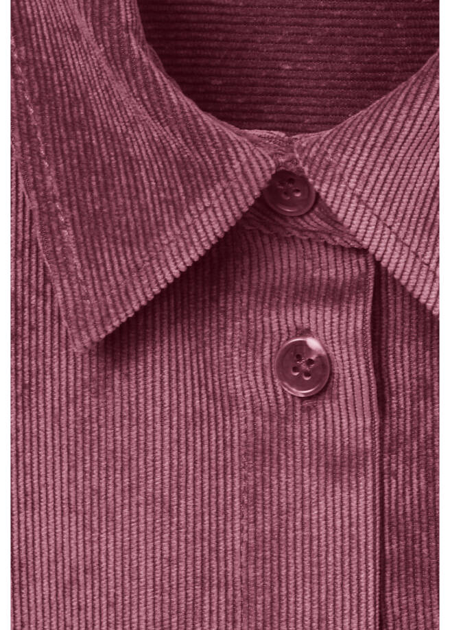Hemdbluse aus weichem Feincord /
