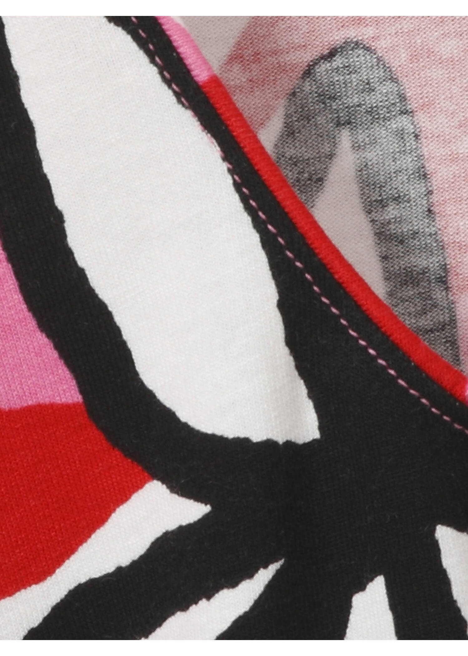 Viskose-Jersey Shirt mit Gummizugsaum / 