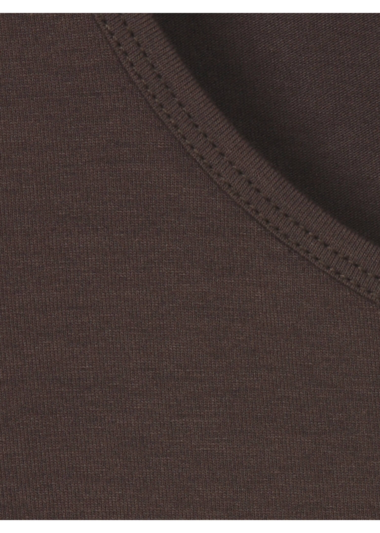 Hochwertiges Premium Basic Kombi-Top Mocca / 