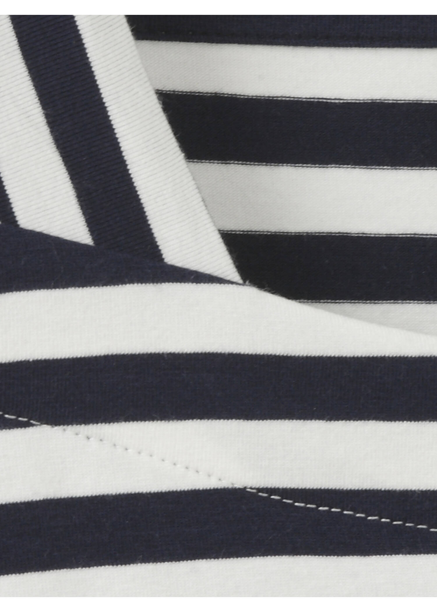Soft fließendes 3/4-Arm Ringel-Shirt mit U-Boot-Ausschnitt /