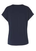 Weiches Baumwoll-Shirt mit geschmückter Front /