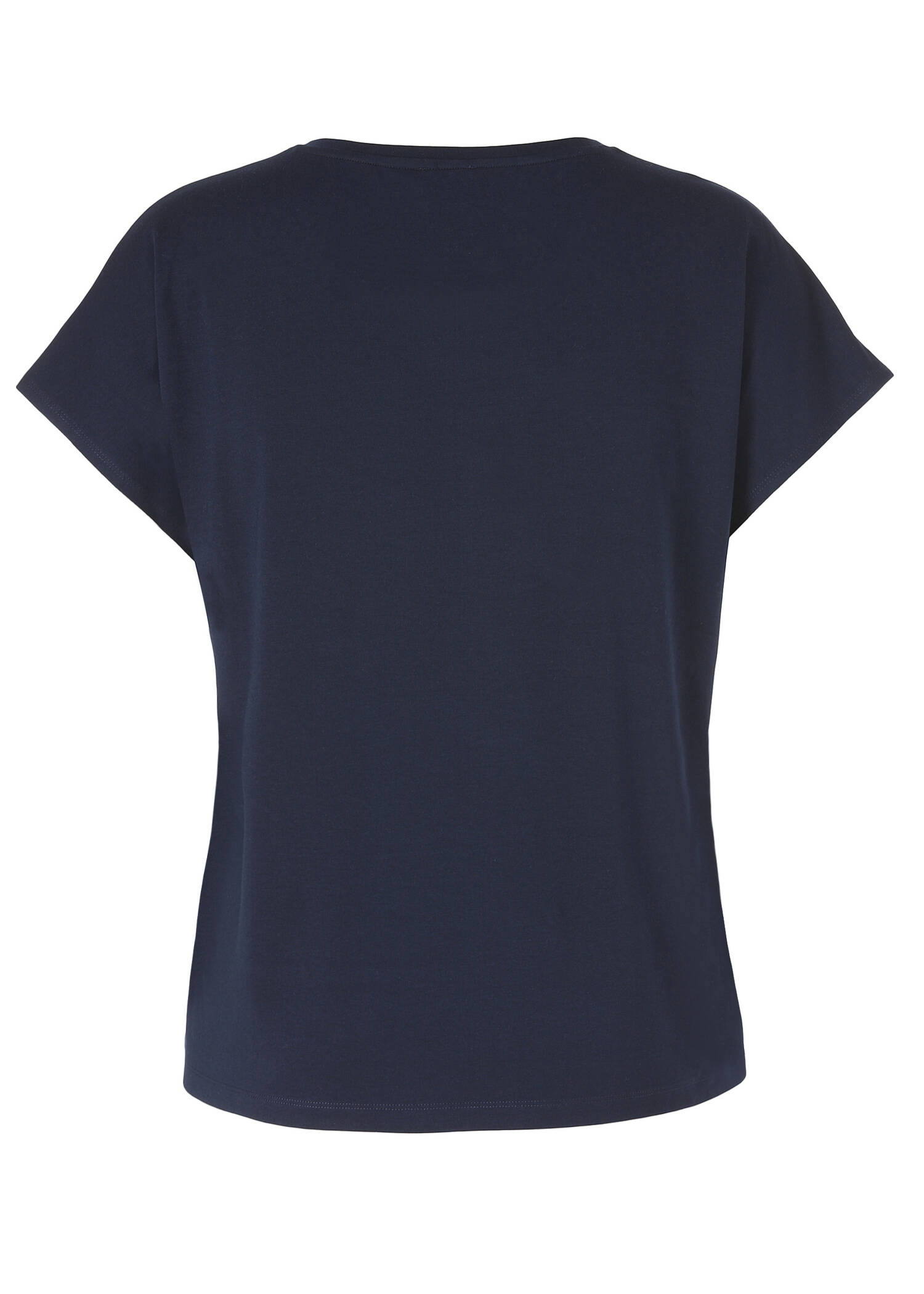 Weiches Baumwoll-Shirt mit geschmückter Front /