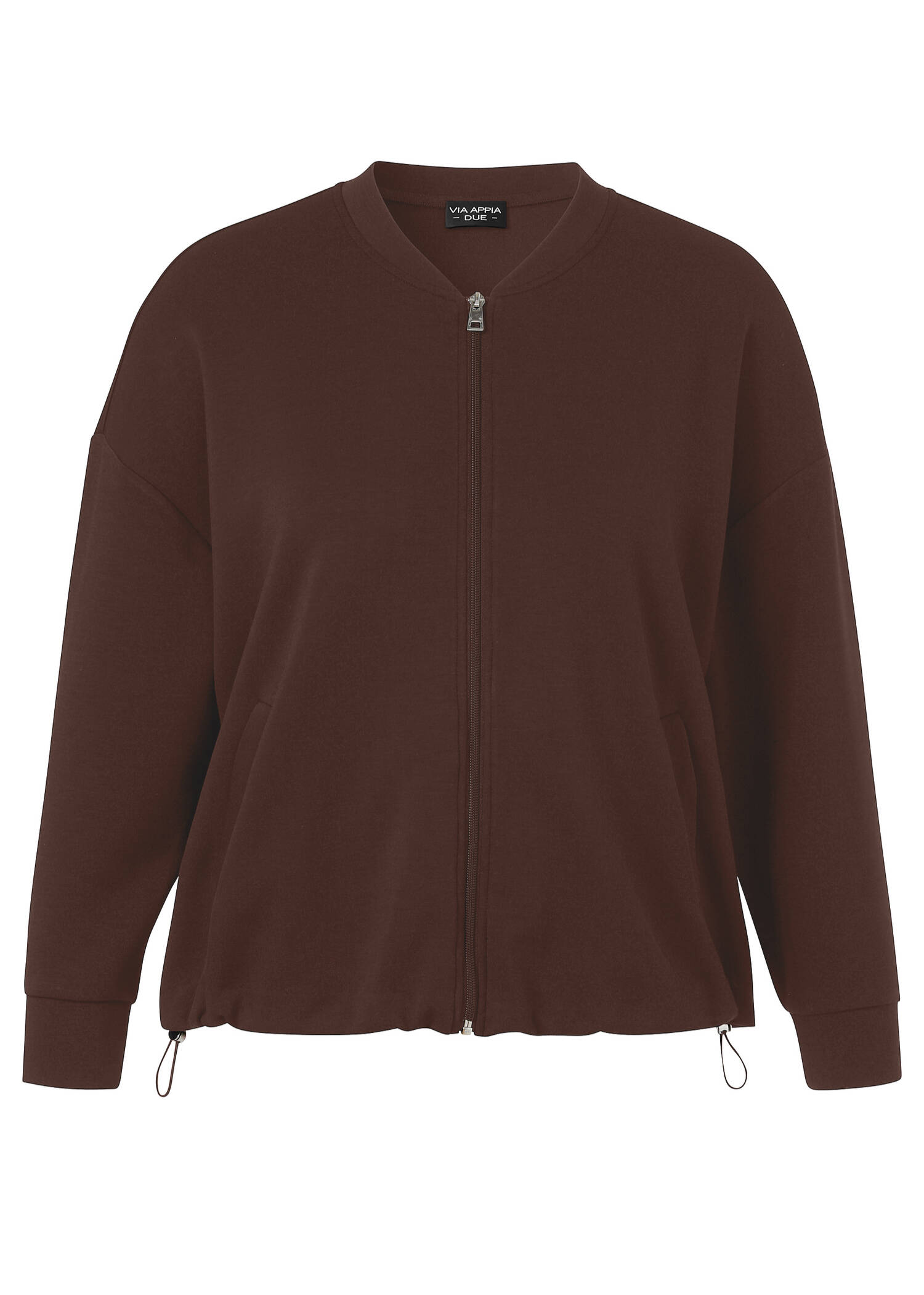 Lässig-edle Sweatjacke /