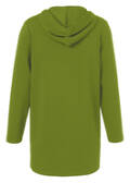 Offene Sweat-Jacke mit Kapuze /