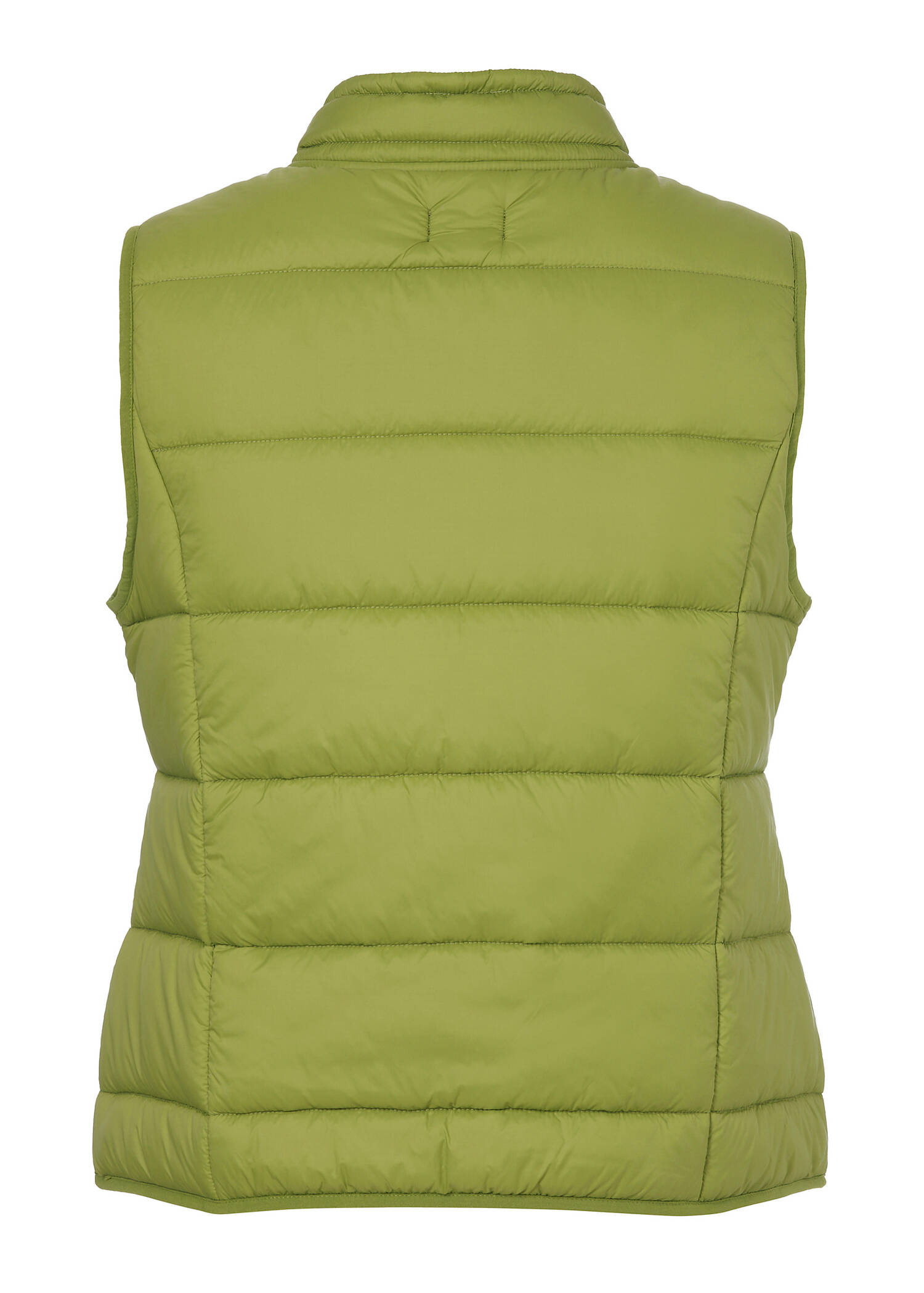 Wattierte Steppweste mit Zipper /