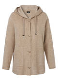 Chice Kapuzenjacke in Camel-Melange /