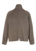 Moderne Outdoor Jacke Taupe Melange /