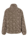 Supersofte Kuscheljacke in Taupe / 