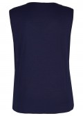 Sportives Tanktop mit unifarbenem Stoff /