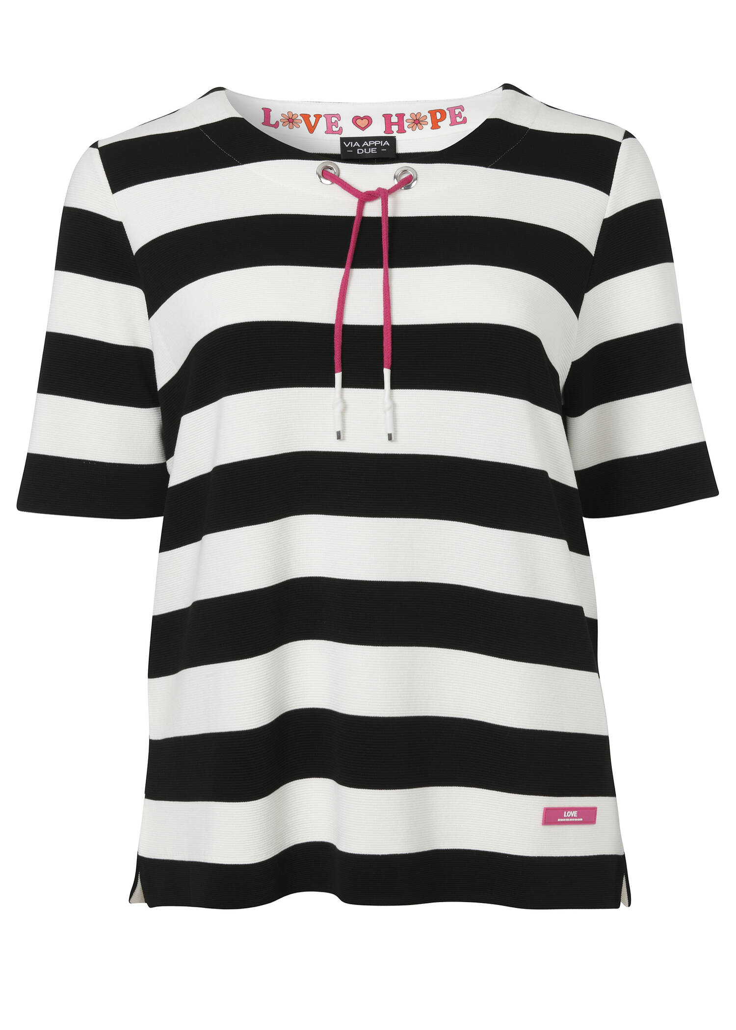 Sportives Sweatshirt mit Kontrastbesatz /