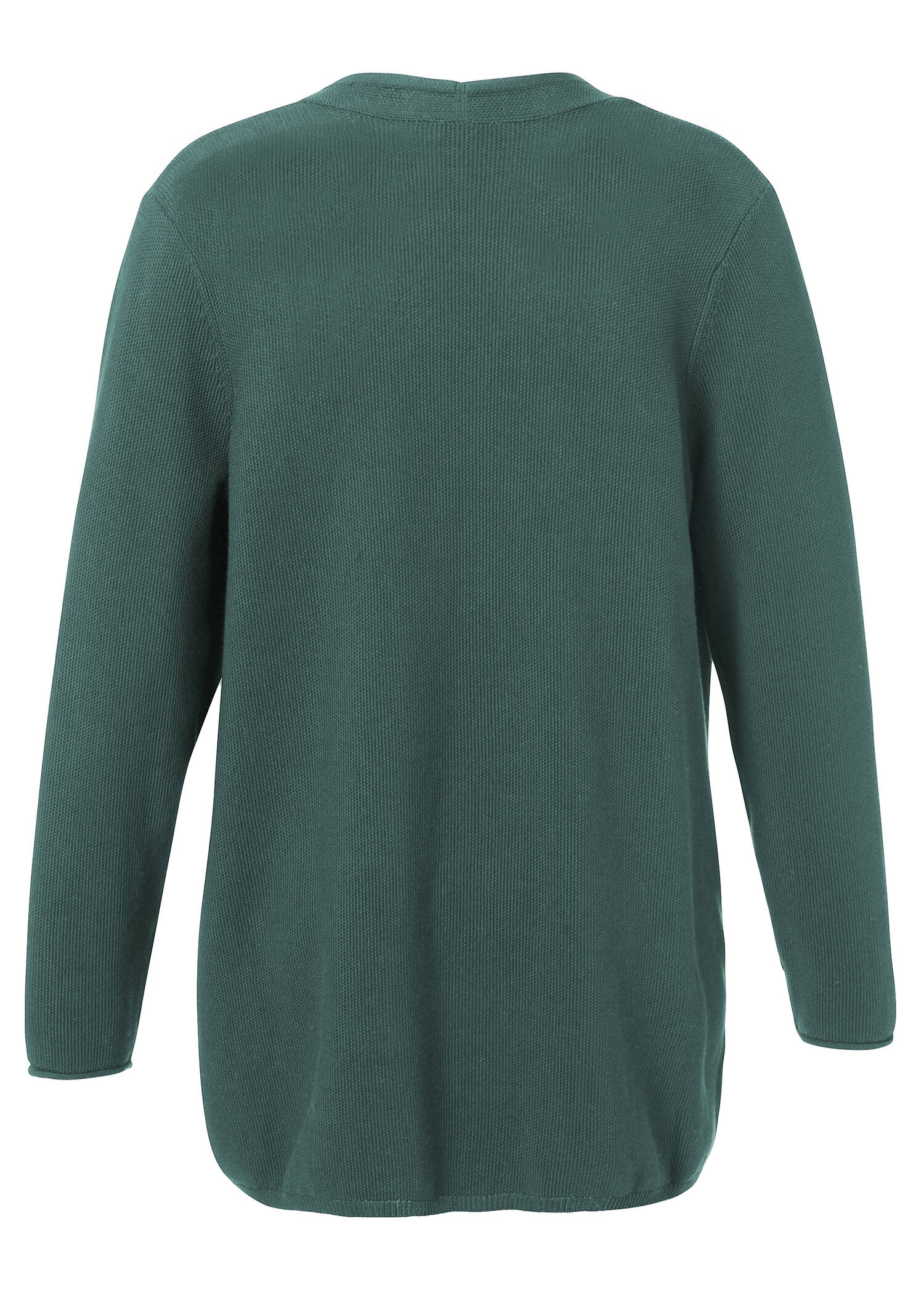 Schlichte Strickjacke in unifarbenem Stil /
