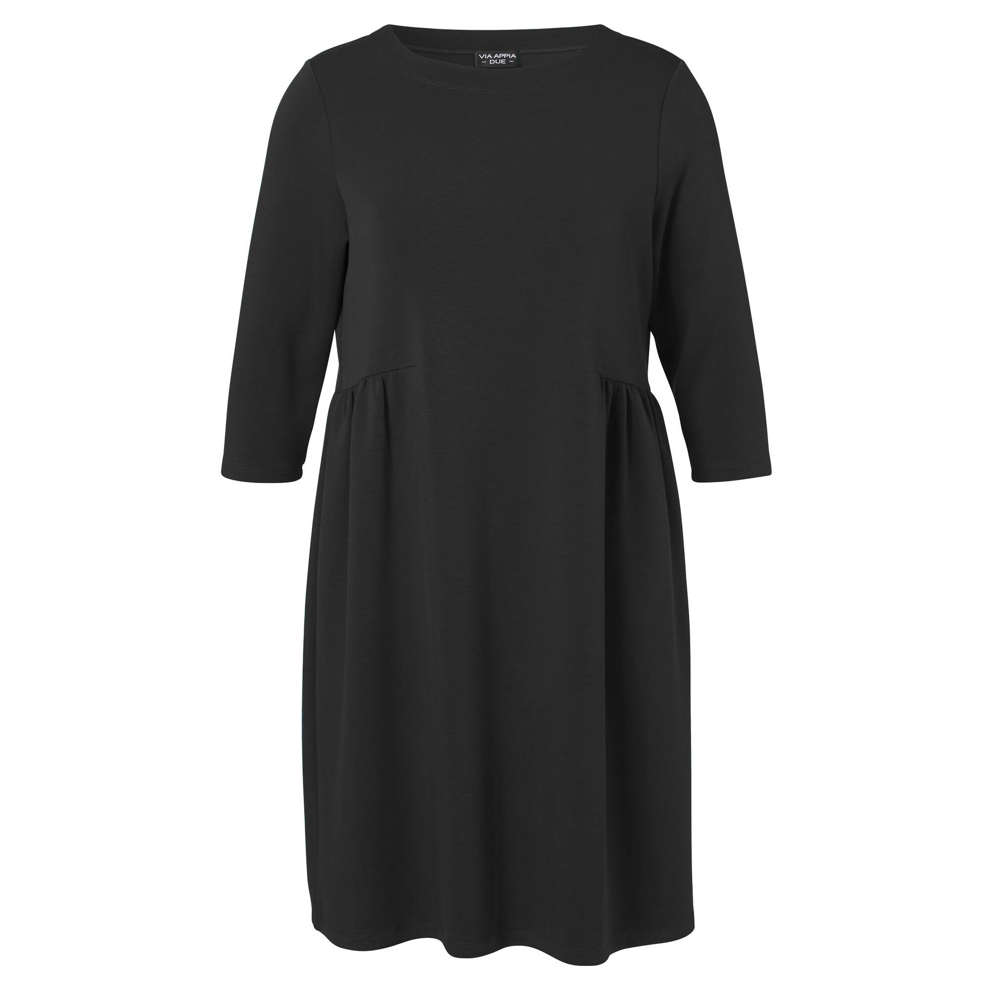 Feminines Sweatkleid in unifarbenem Stil