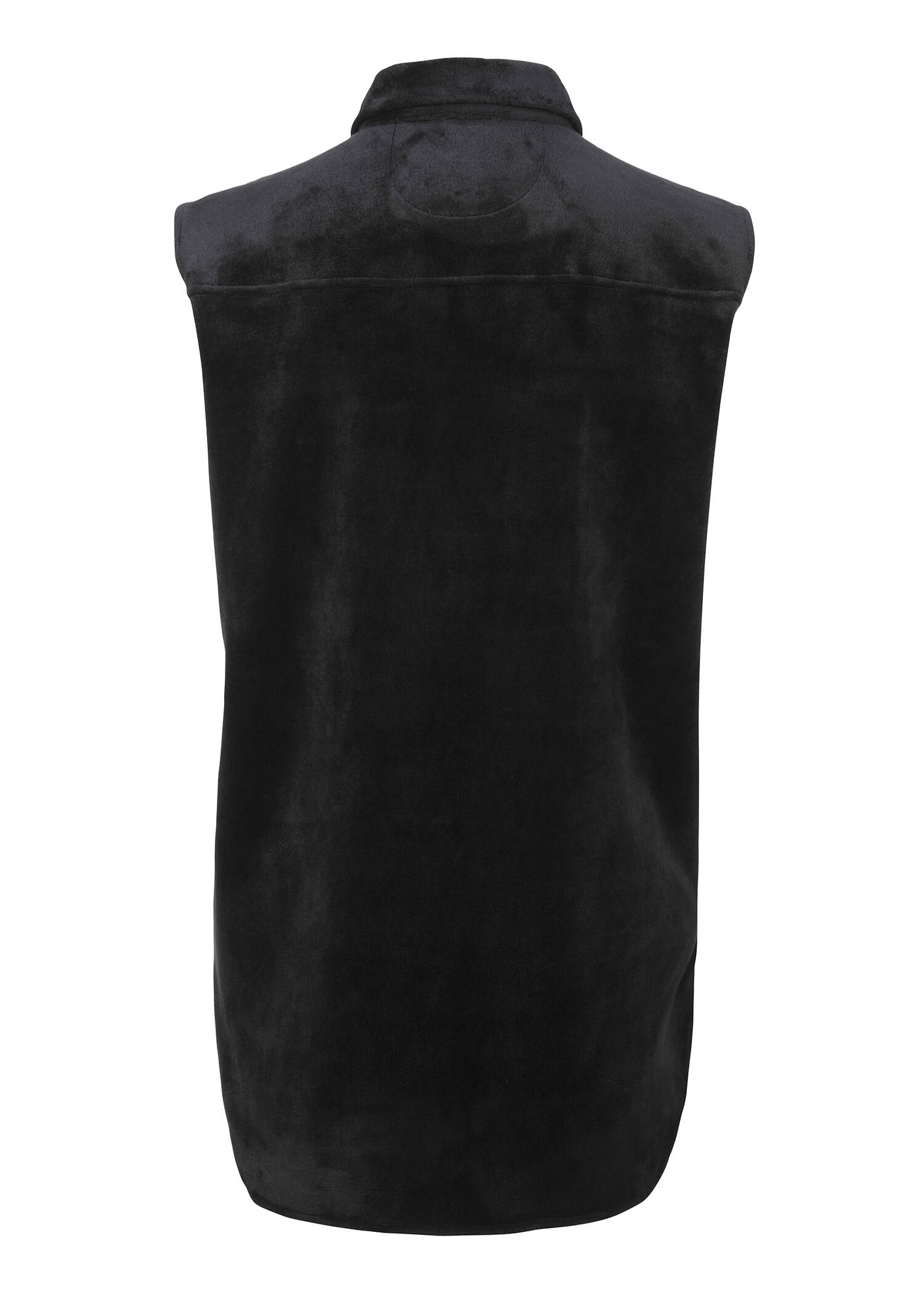 Zeitlose Shirtweste in unifarbenem Stil /