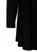 Offen fallender, taillierter Long-Cardigan /