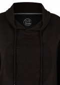 Verspielter Stehkragenpullover mit Front-Motiv /