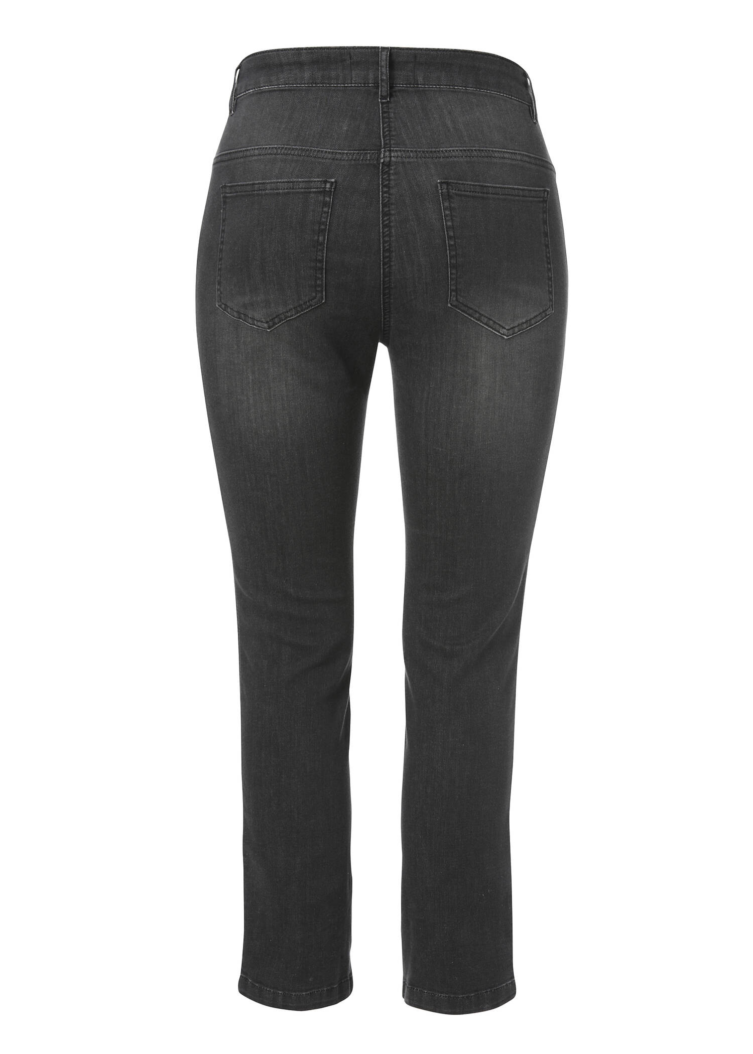 Modische Schlupfjeans mit Ziernähten /