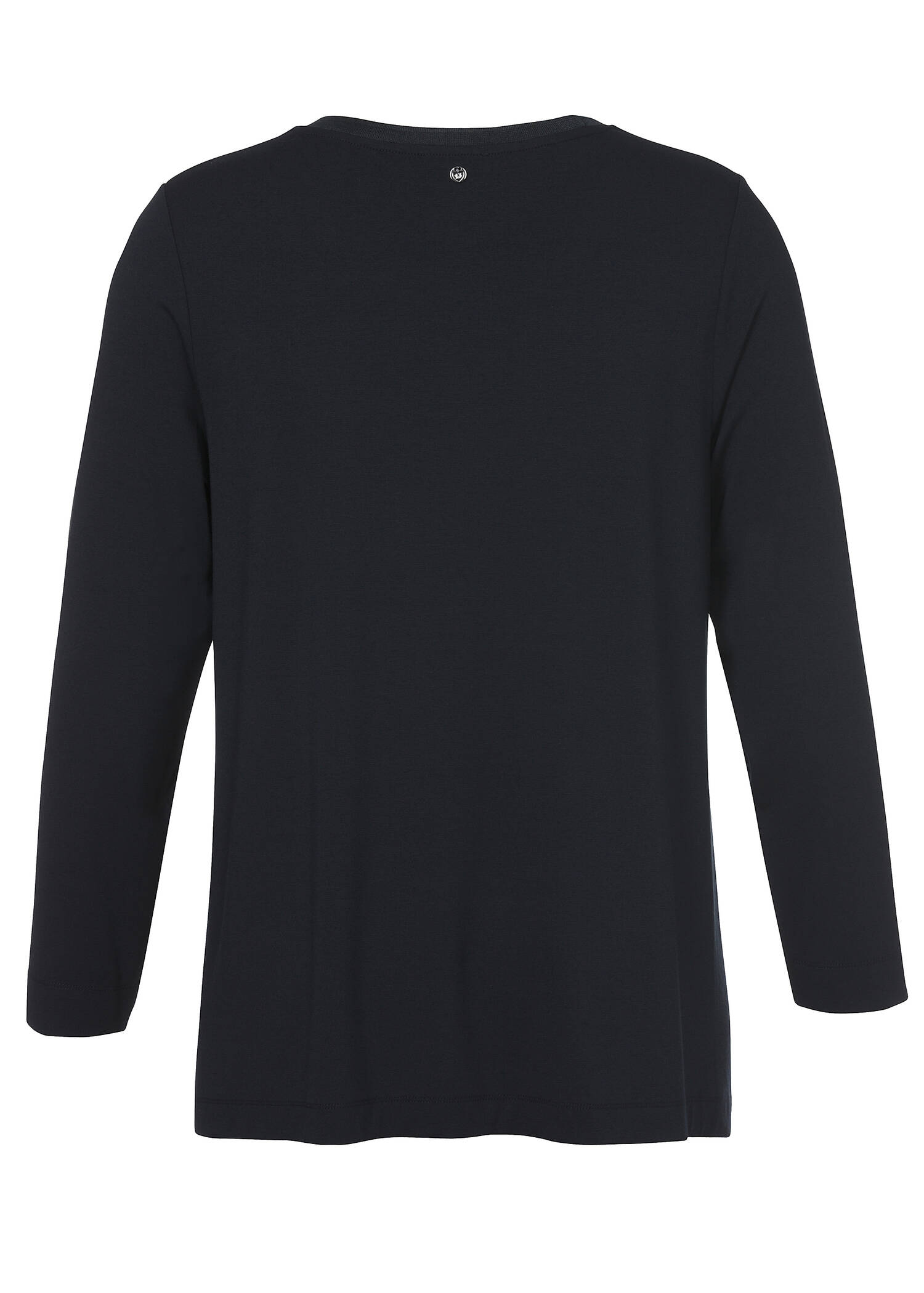 Dezentes Langarmshirt mit Glitzersteinen / 