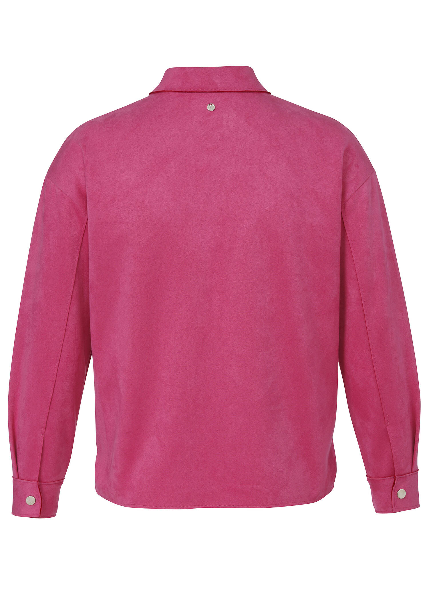 Modische Outdoorjacke in unifarbenem Design /