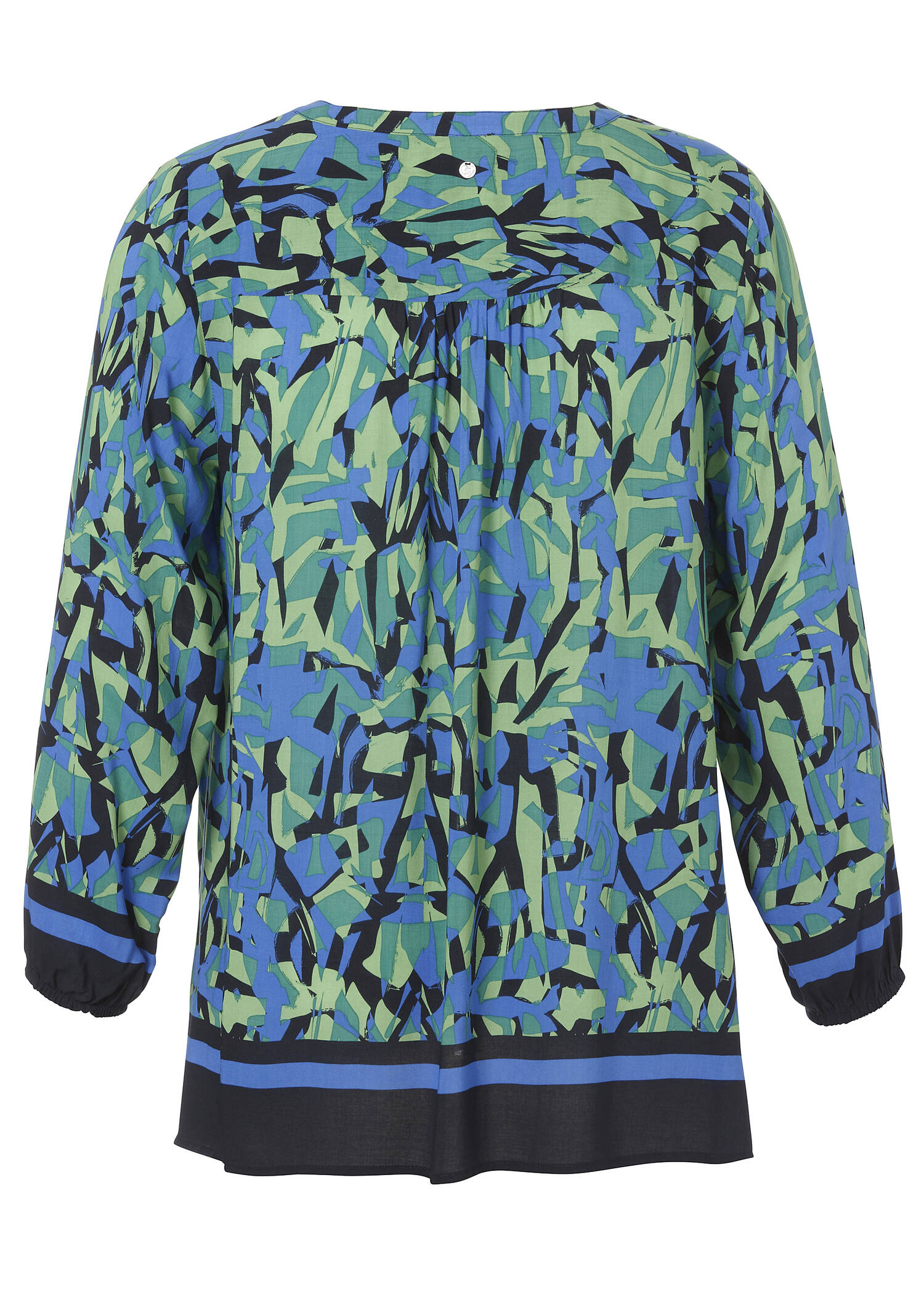 Kurze Print-Tunika im A-Schnitt /