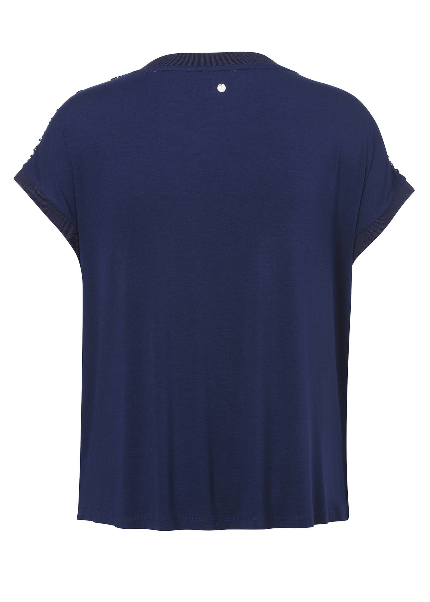 Feines Shirt mit Pailletten Front /