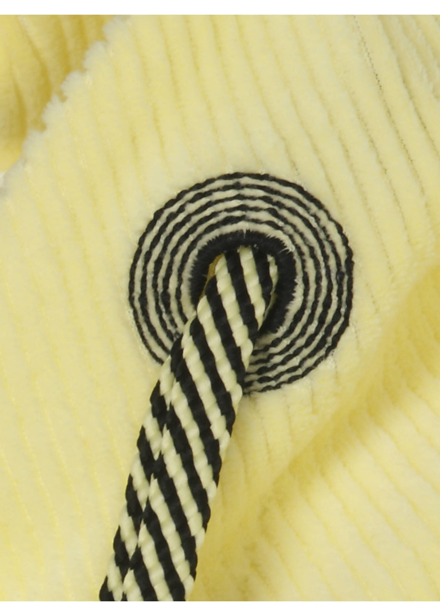 Samtiges Cord Sweatshirt mit Kängurutasche /