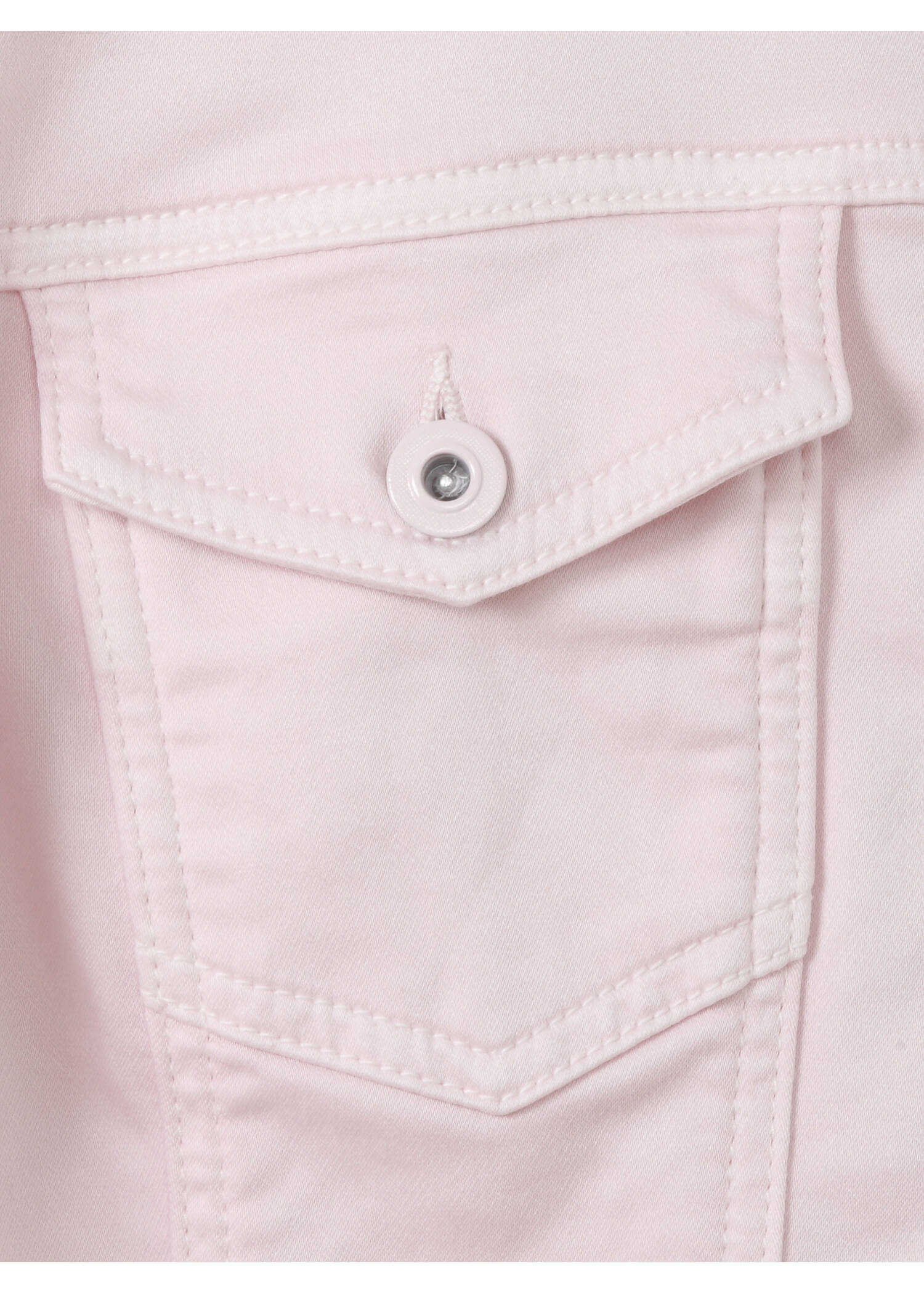 Roséfarbene Color-Jeansjacke /