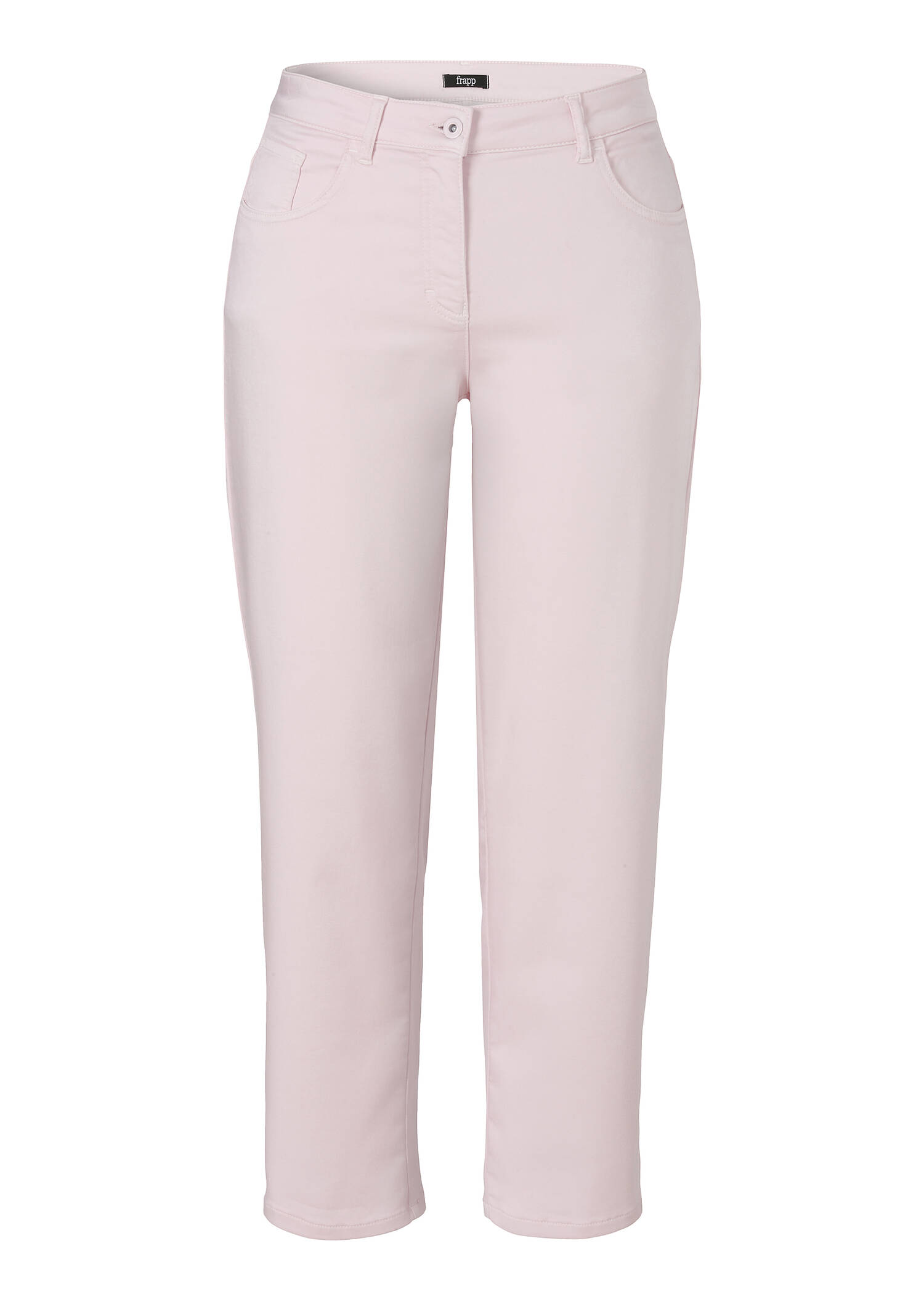 Roséfarbene Jeans im 5-Pocket-Style /