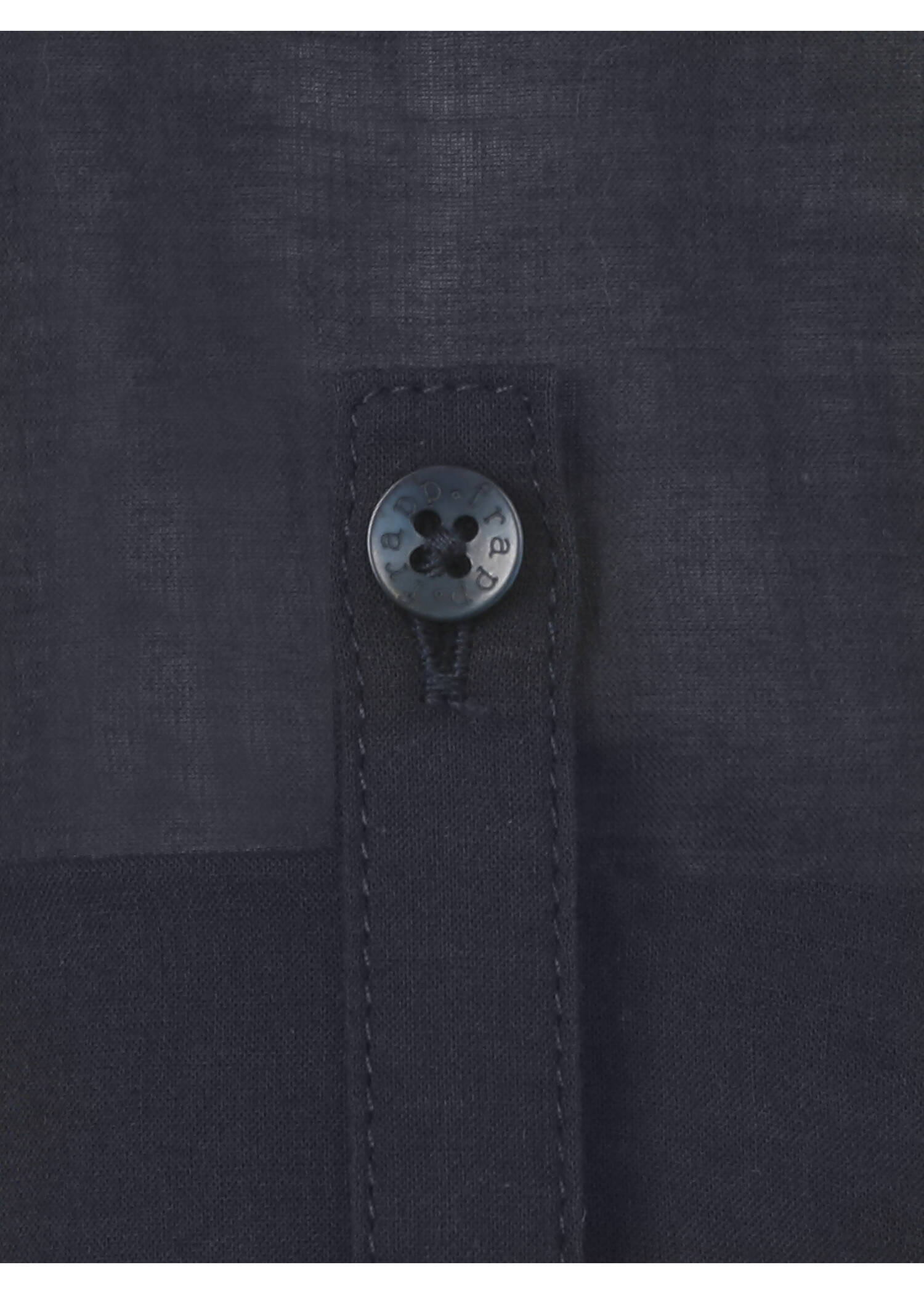 Hauchzarte Baumwollbluse A-Schnitt Vokuhila /