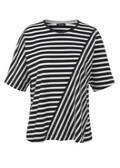Edles T-Shirt im Streifen-Dessin / 