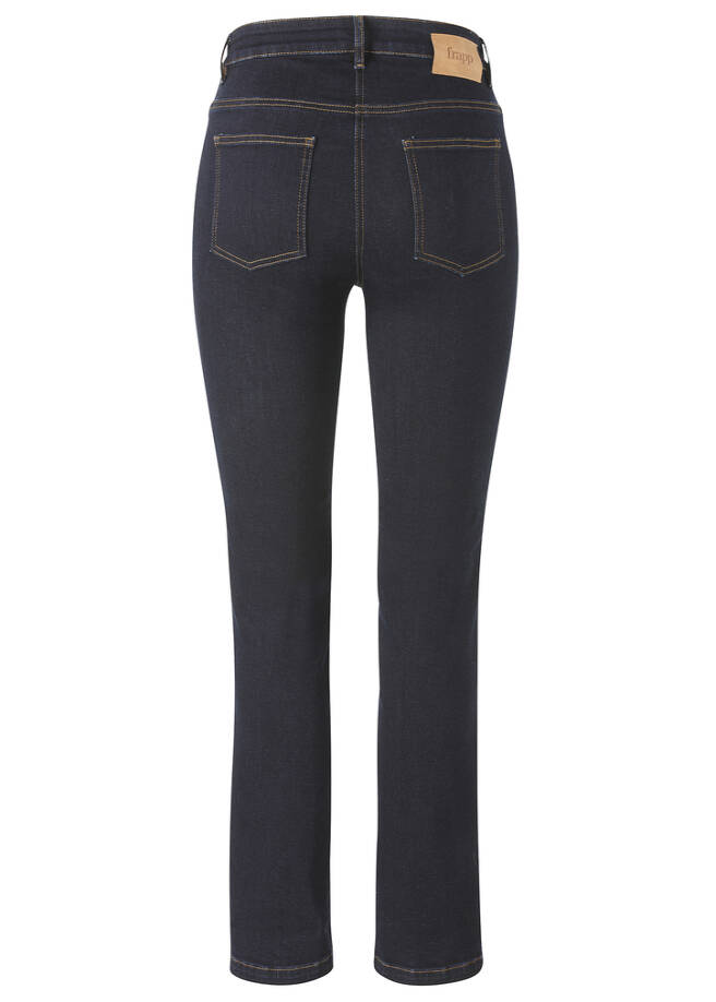 raw blue denim Rückansicht