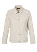 Sandfarbene Cord-Jacke / 