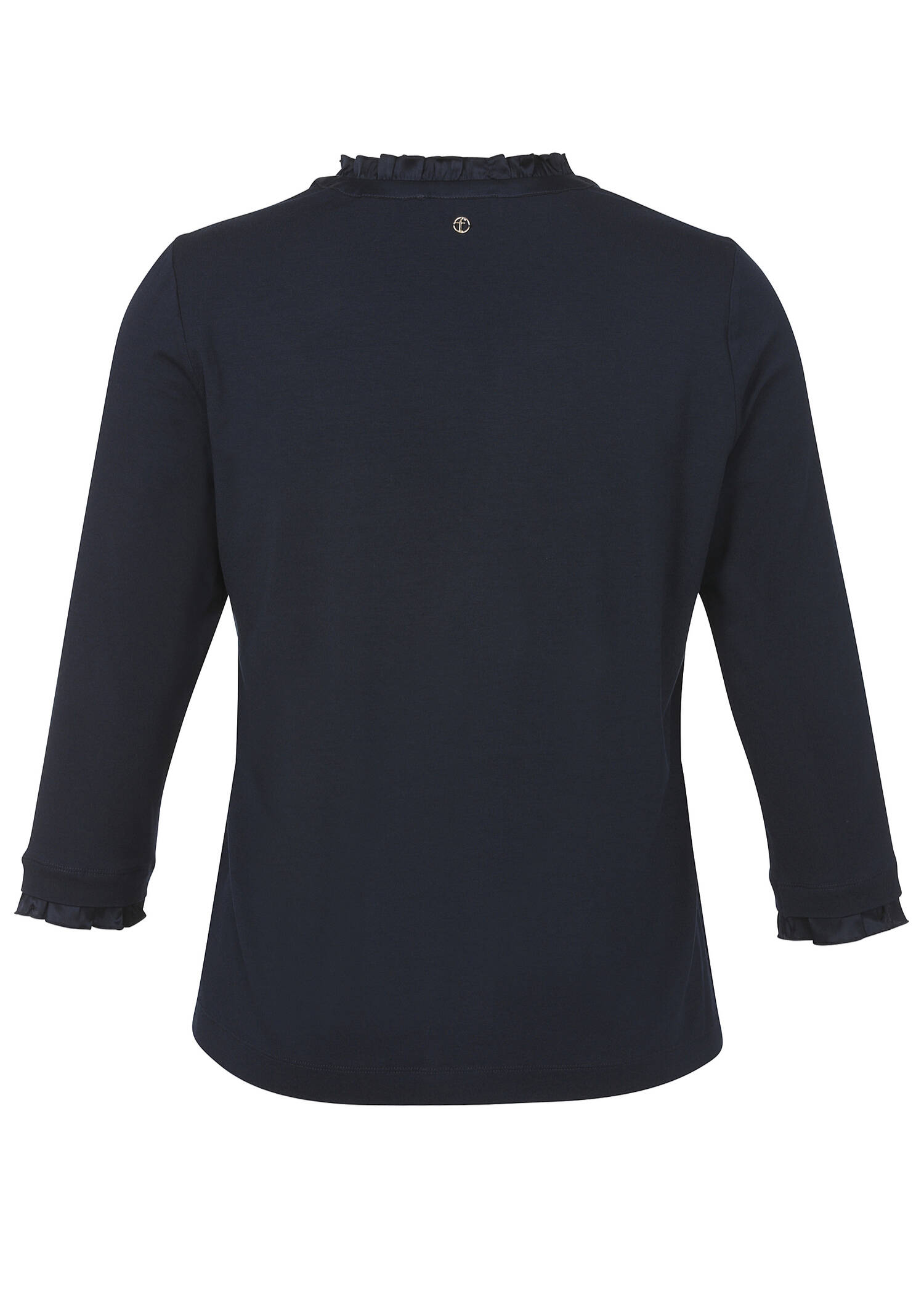 Feminines 3/4-Arm Blusenshirt /