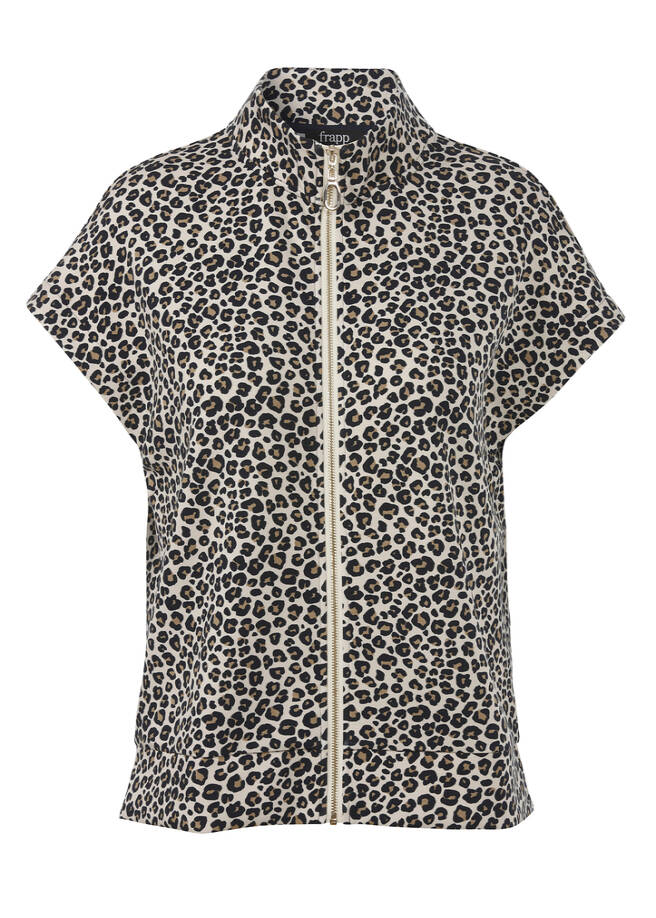 Sweatshirt-Weste Modern Leo / 