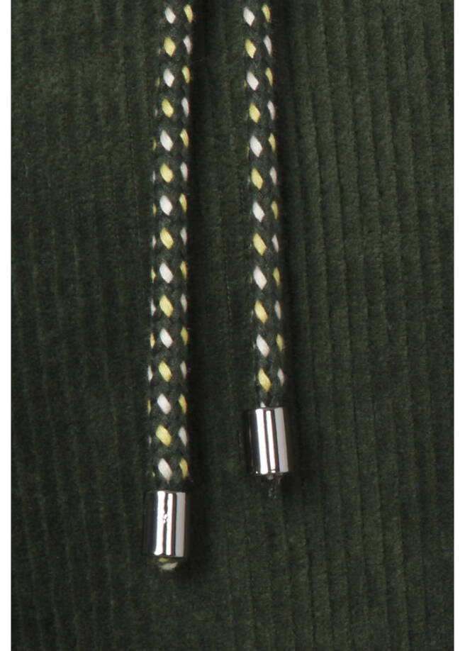 Trendy Cord Kapuzen-Sweatshirt /