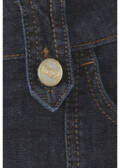 Edle Trend-Jeans im Raw Blue Denim Look /