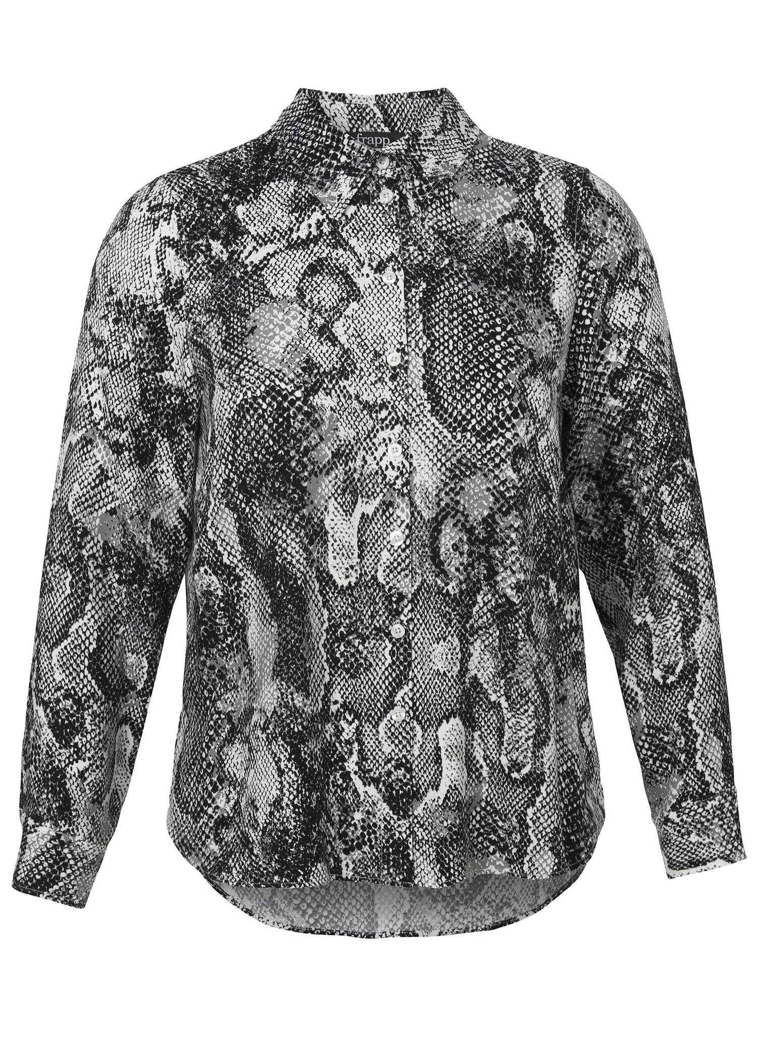 Trendy Hemdbluse Snake-Print /