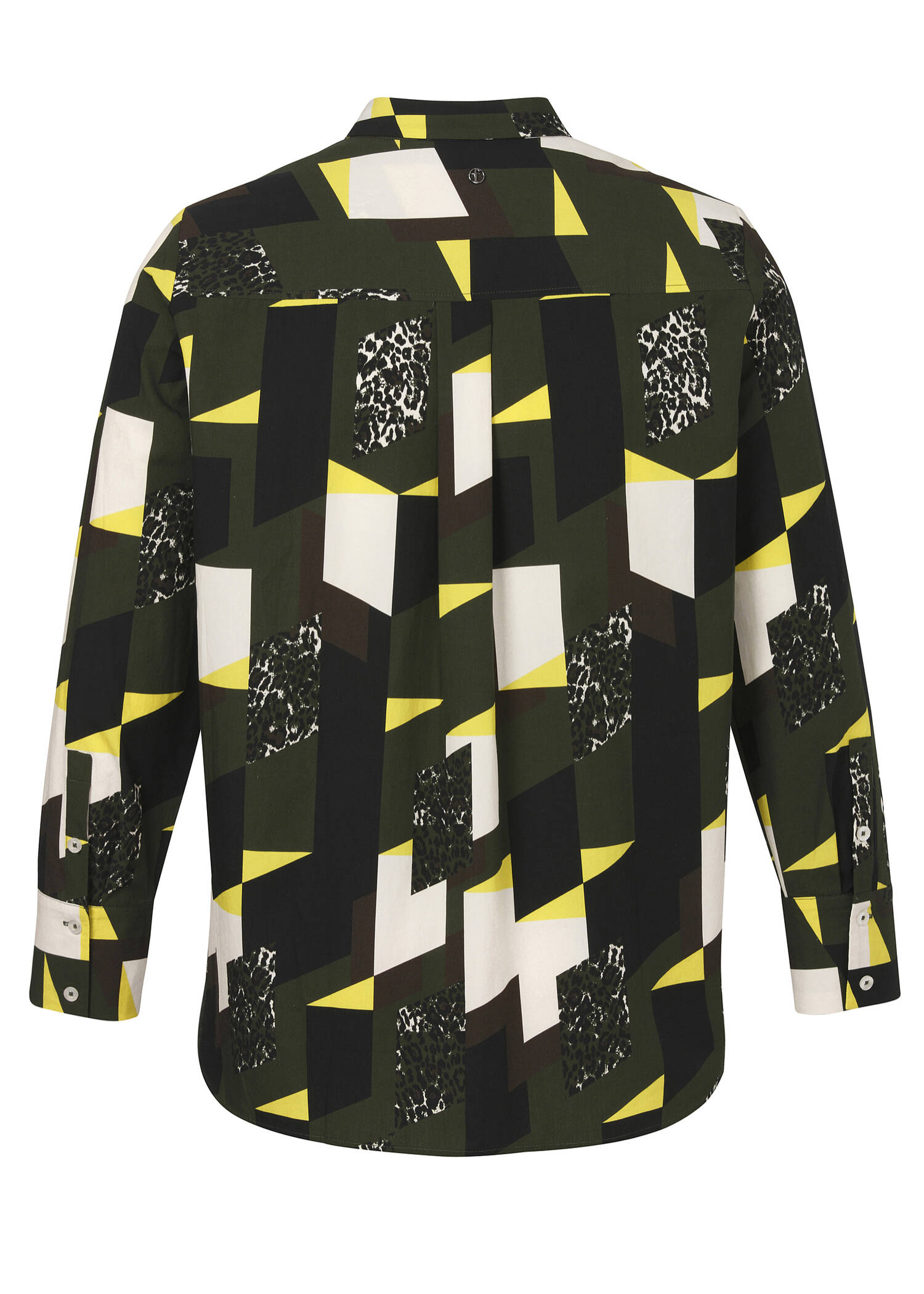 Modische Print-Bluse aus softer Baumwolle /