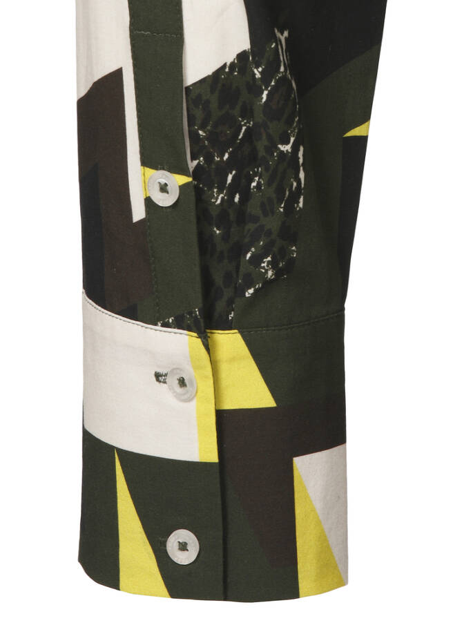 Modische Print-Bluse aus softer Baumwolle /