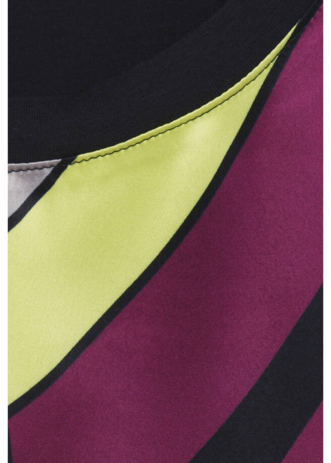 Blusenshirt Navy Multicolor / 