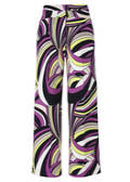 Topmodische Printhose, weite Beine / 