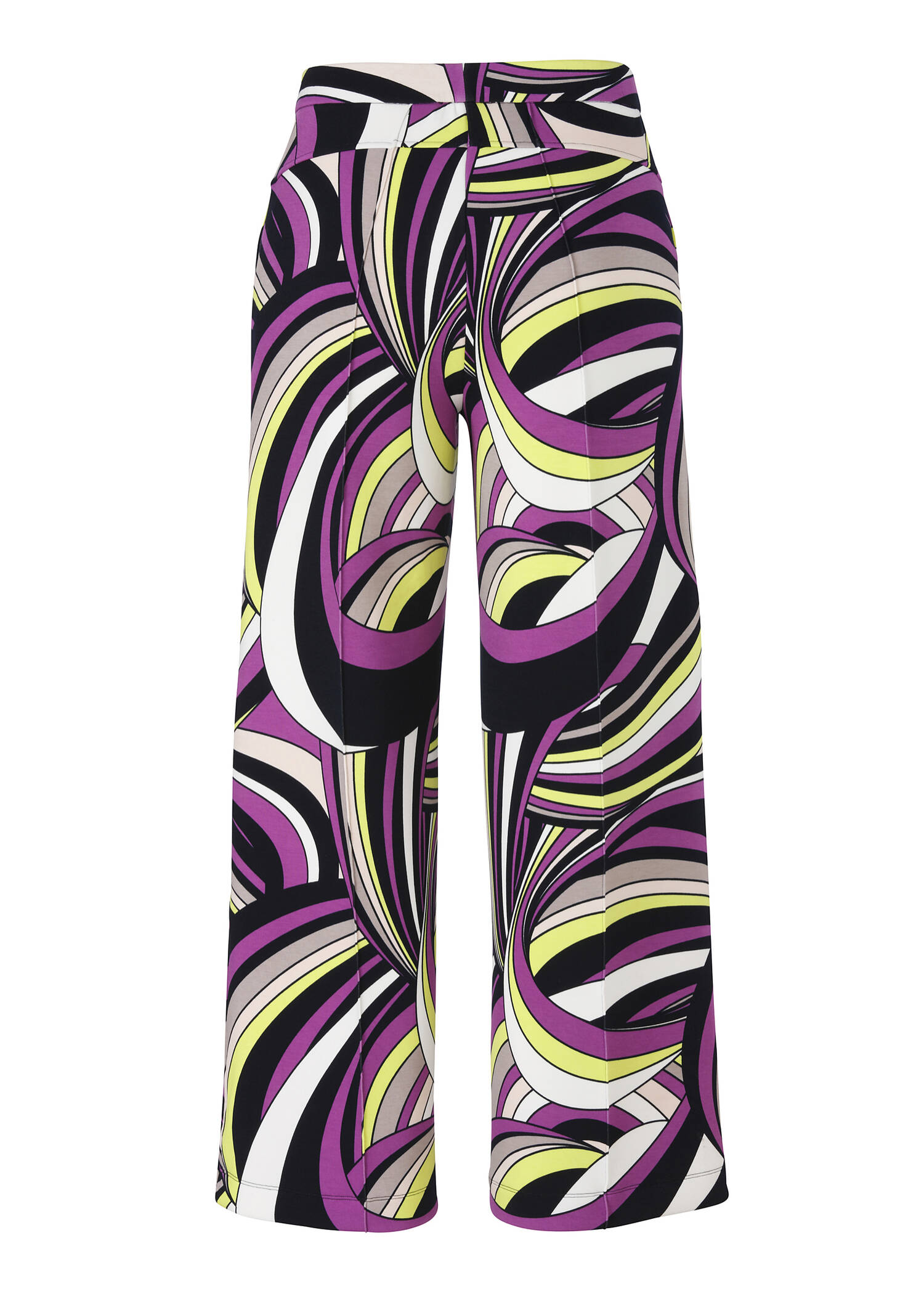 Topmodische Printhose, weite Beine / 