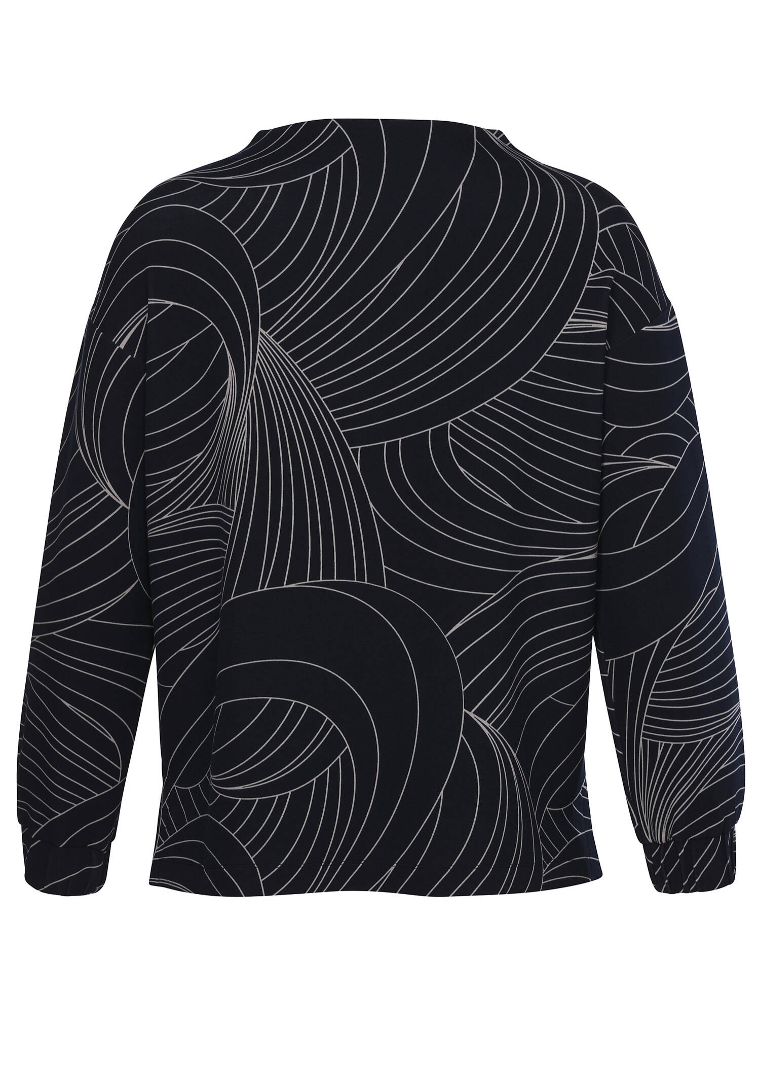 Topmodisches Print Sweatshirt / 
