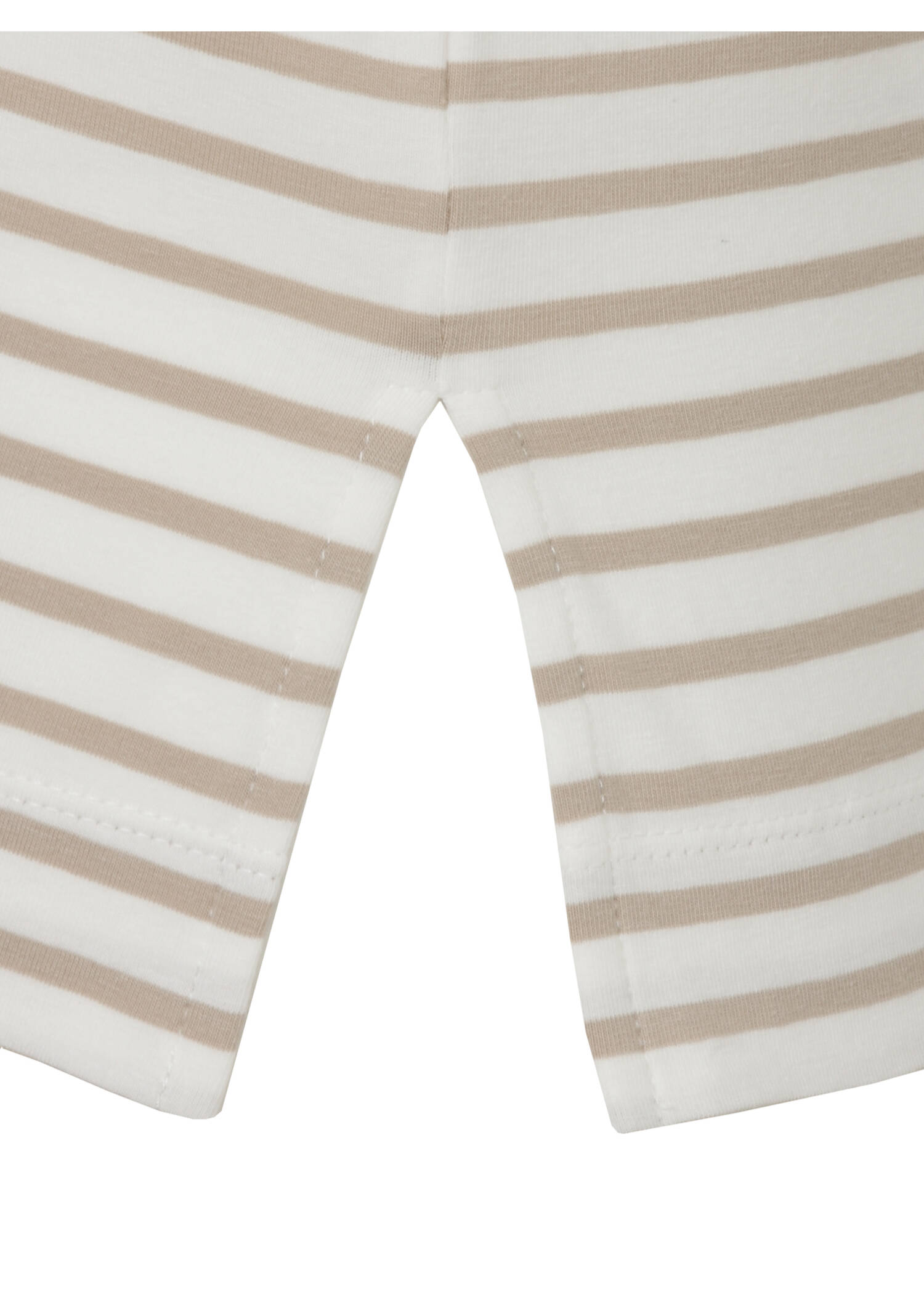 Softes Baumwoll-Jersey-Shirt mit Kelchkragen / 