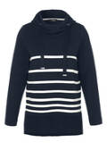 Gestreiftes Sweatshirt Hoodie /